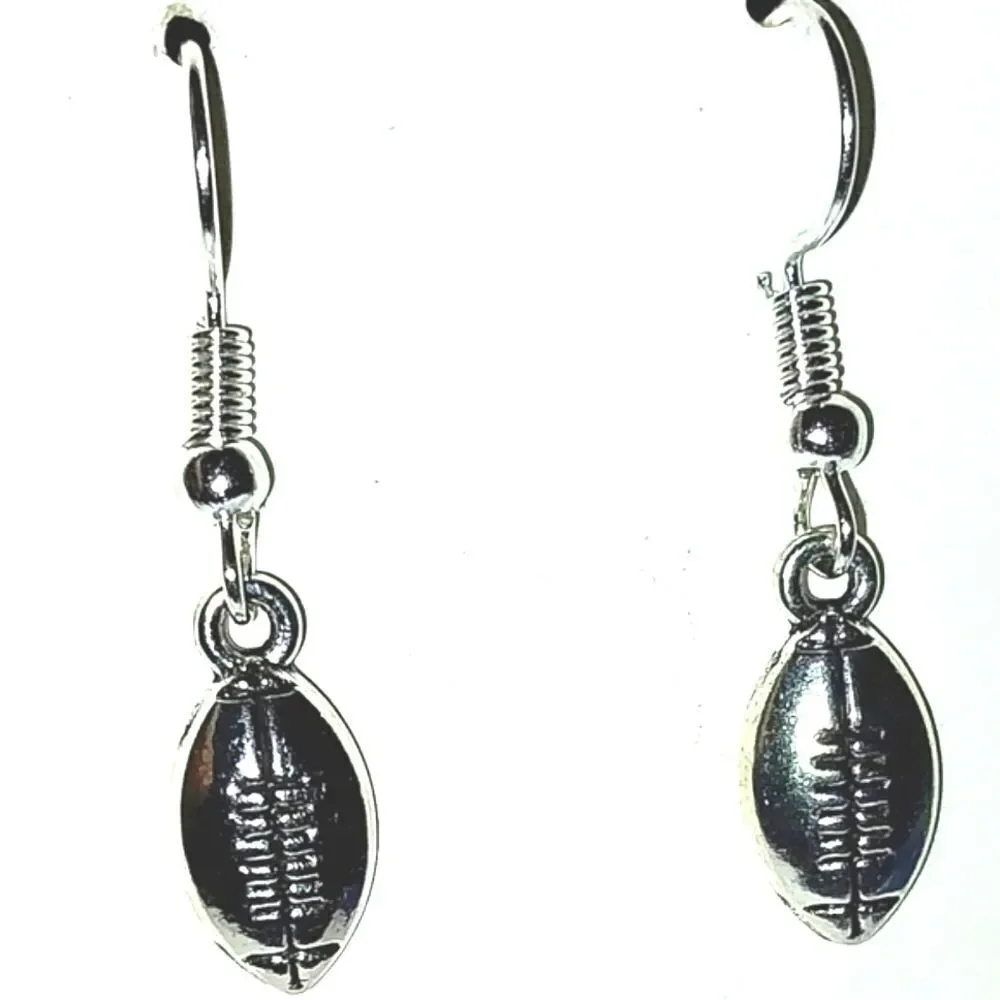 Super cute football sports earrings for women and kids